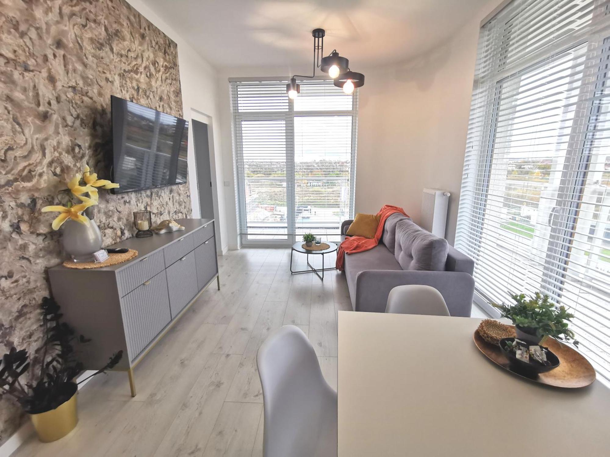 אוסטרוני מורסקי Apartamenty Wybrzeze Laguna III 150M Do Plazy מראה חיצוני תמונה